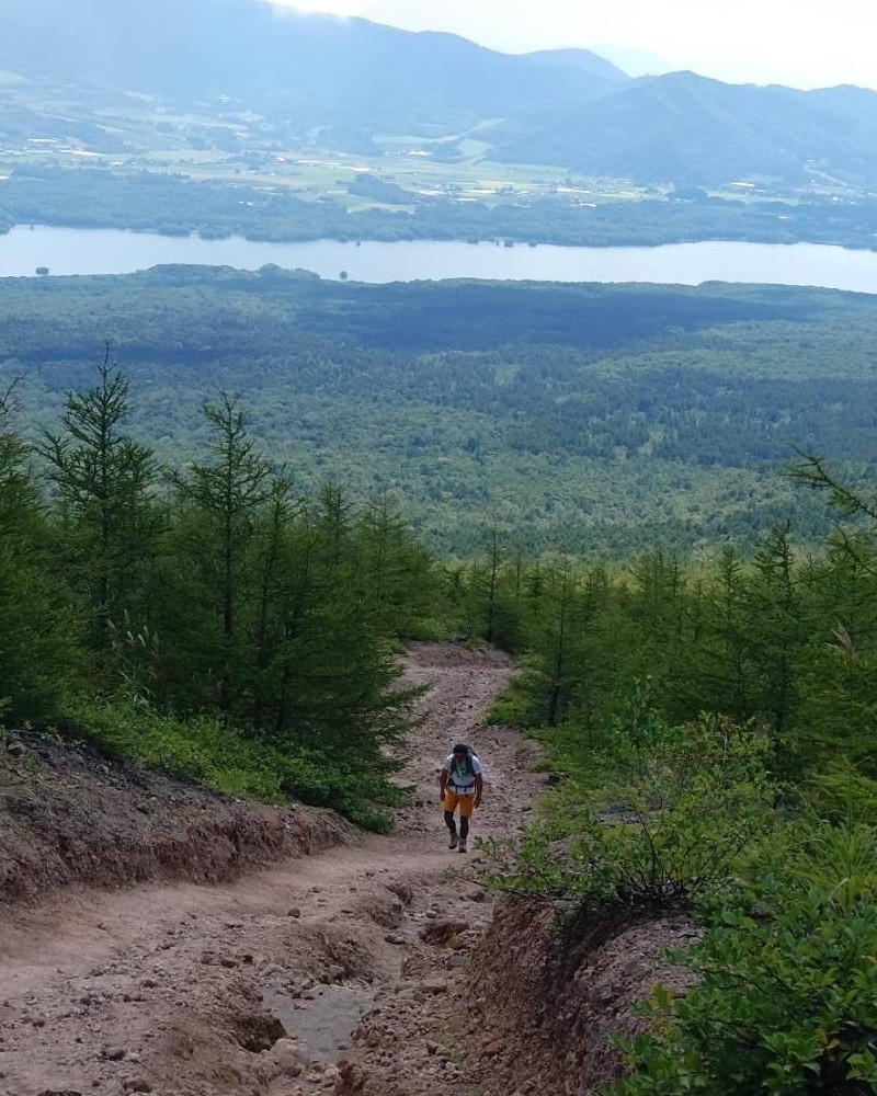 Trekking scenery Hakodate